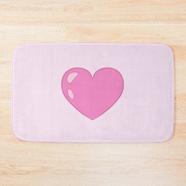 Item preview, pink cartoon heart designed and sold by Ace Scribbles.