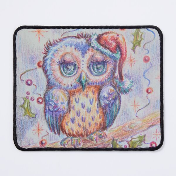 Item preview, Sleepy owl - Christmas time designed and sold by LittleLiz.