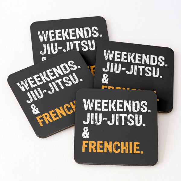 Item preview, Weekends Jiu-Jitsu and Frenchie BJJ Gift designed and sold by Guarddogdrive.