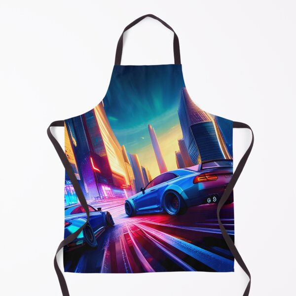 Item preview, Racing Cars In An Overtake designed and sold by Ink Art Design.