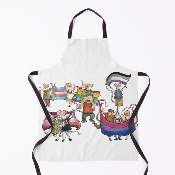 Item preview, LGBT Mice celebrating Gay Pride Watercolour designed and sold by carlottamascolo.