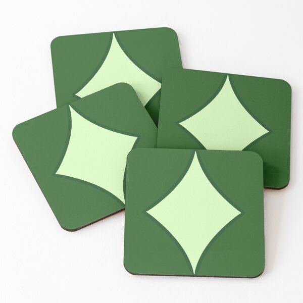 Item preview, green cartoon sparkle designed and sold by Ace Scribbles.