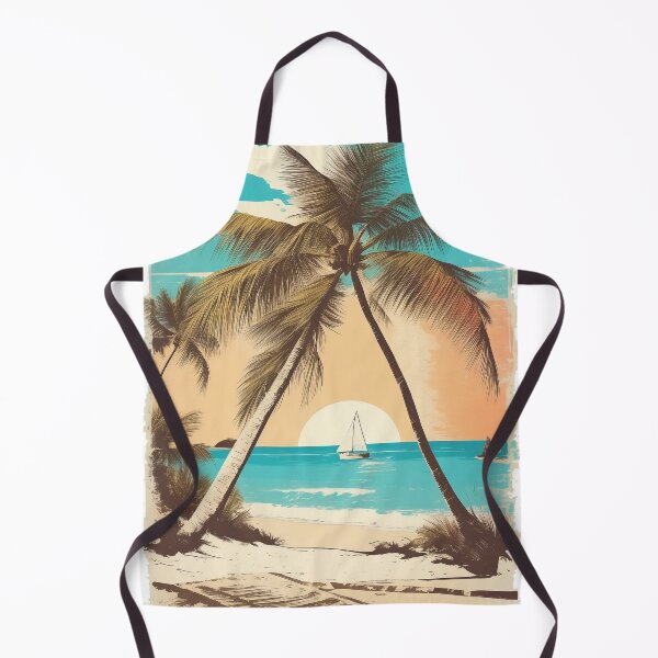 Item preview, The Beach in Vintage Style designed and sold by NidADesign.