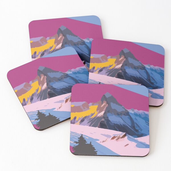 Item preview, Colorful mountain designed and sold by muriel Baylac.