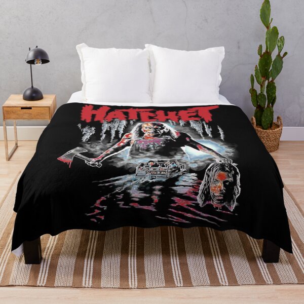 Item preview, Hatchet Horror Movie Classic Art Fitted designed and sold by PicklesLawrenc.