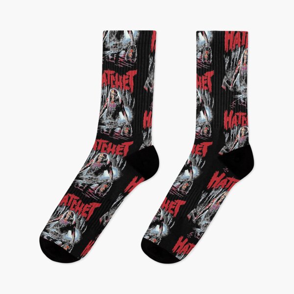 Item preview, Hatchet Horror Movie Classic Art Fitted designed and sold by PicklesLawrenc.
