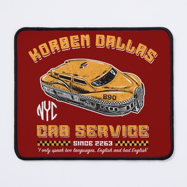 Item preview, Korben Dallas Cab Service designed and sold by Alema Art.