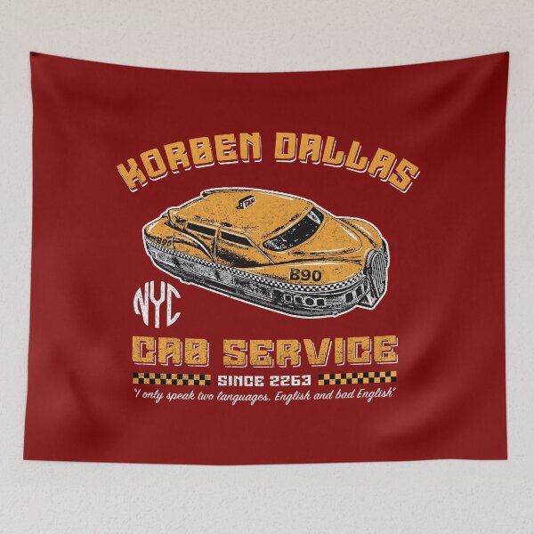 Item preview, Korben Dallas Cab Service designed and sold by Alema Art.