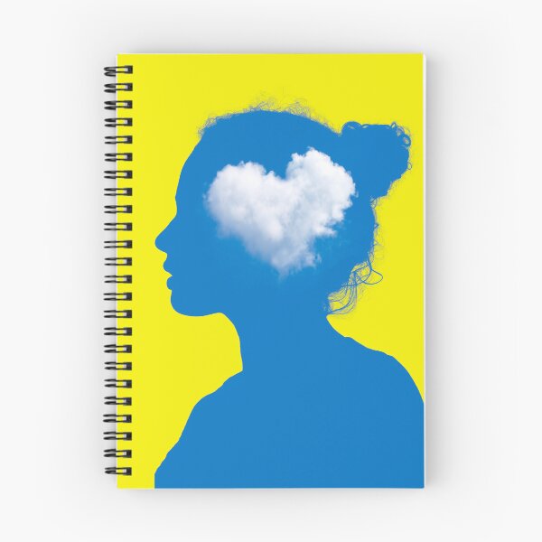 Item preview, head woman with heart in the clouds designed and sold by Rafael-Wong.
