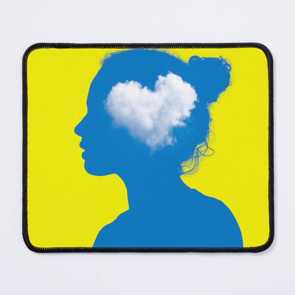Item preview, head woman with heart in the clouds designed and sold by Rafael-Wong.