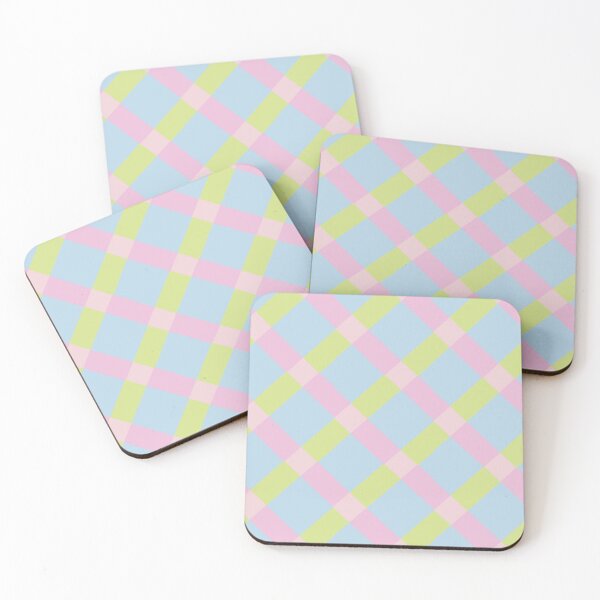 Item preview, BLUE AND PINK LARGE PLAID  designed and sold by LizRuizDesigns.