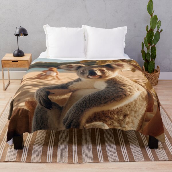 Item preview, Koalas Catching Rays by the Waves designed and sold by Brendon987.