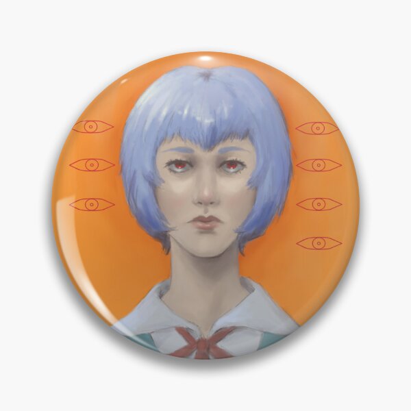 Artikelvorschau, Rei Ayanami-Porträt entworfen und verkauft von it-is-snarfle.