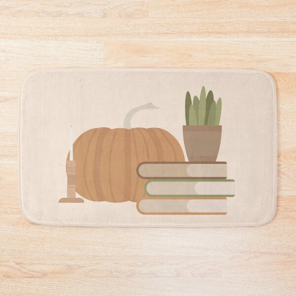 Item preview, Pumpkin and books designed and sold by BookishSpace1.