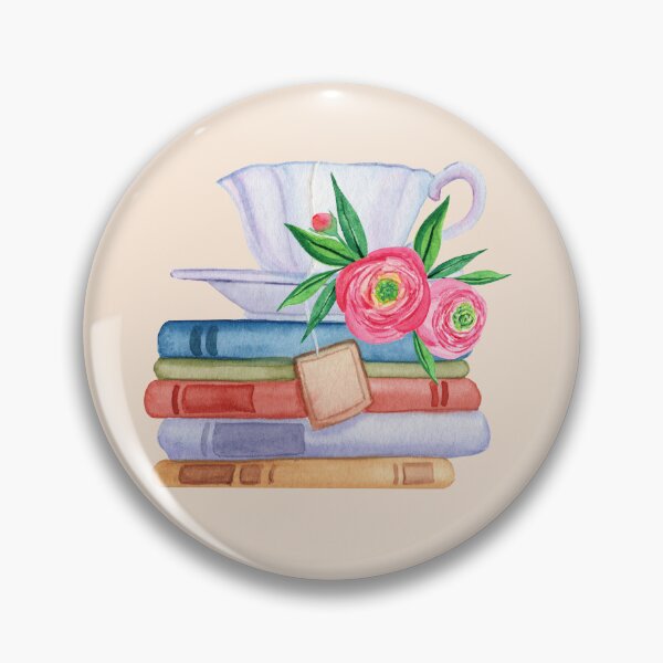Item preview, Tea and books designed and sold by BookishSpace1.