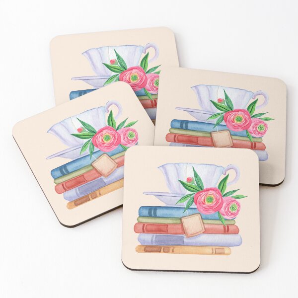 Item preview, Tea and books designed and sold by BookishSpace1.