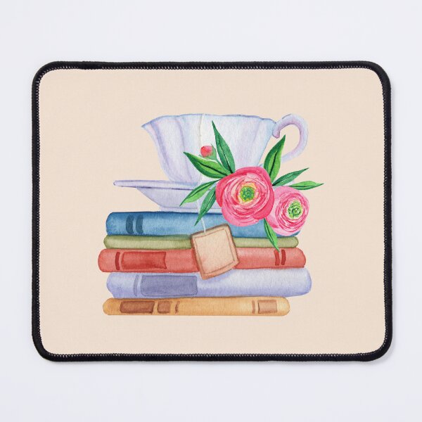 Item preview, Tea and books designed and sold by BookishSpace1.