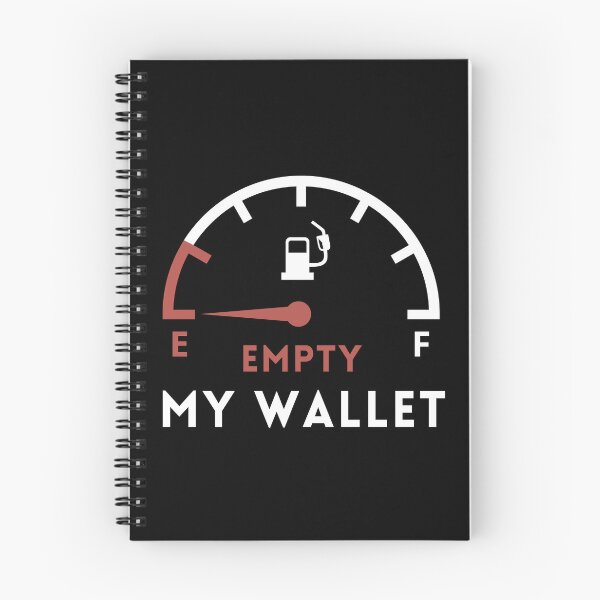 Item preview, My Wallet Meter On Empty designed and sold by ArtisShops.