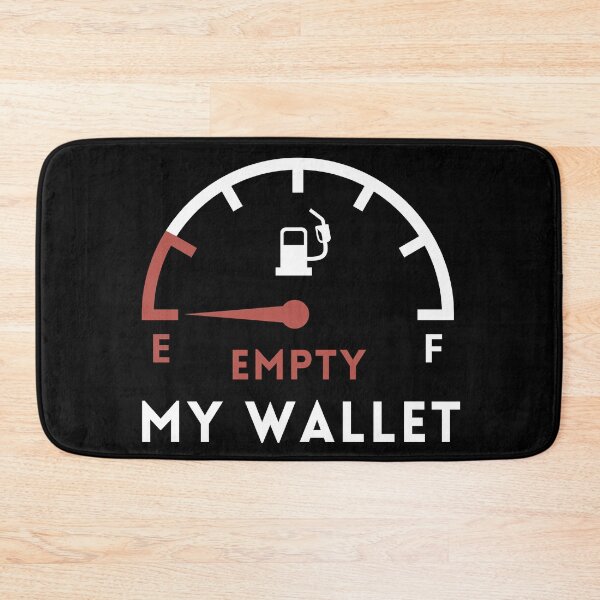 Item preview, My Wallet Meter On Empty designed and sold by ArtisShops.