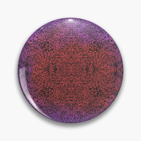 Item preview, Trippy artwork red to blue designed and sold by BerrysSpace.