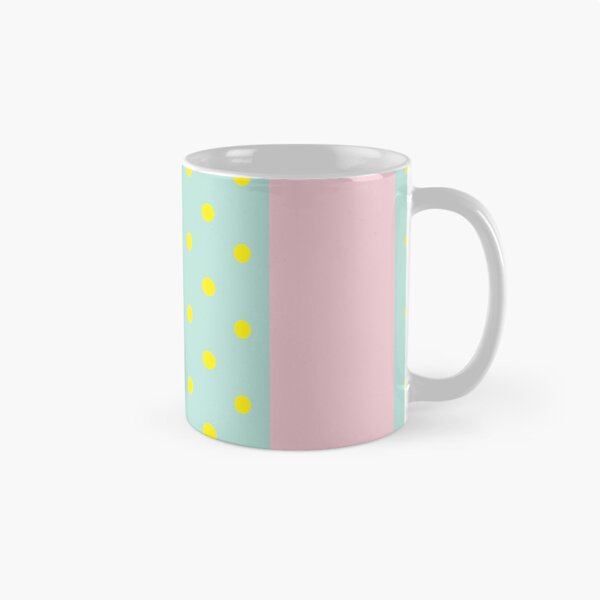 Item preview, PINK AND TEAL STRIPE WITH YELLOW POLKA DOT designed and sold by LizRuizDesigns.
