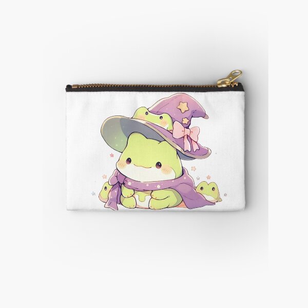 Item preview, Cute Kawaii Froggy Frog Wizard designed and sold by CozyKawaiiArt.