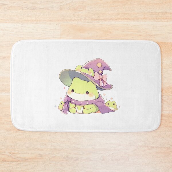 Item preview, Cute Kawaii Froggy Frog Wizard designed and sold by CozyKawaiiArt.