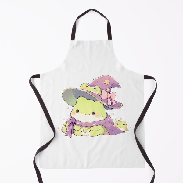 Item preview, Cute Kawaii Froggy Frog Wizard designed and sold by CozyKawaiiArt.