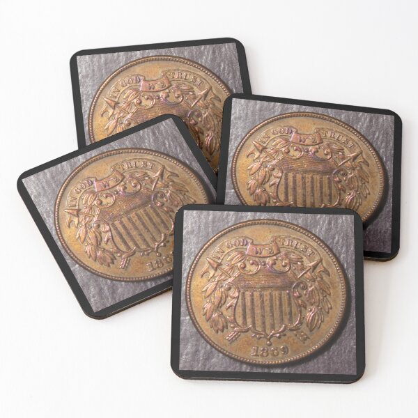 Item preview, 1869 Two Cent designed and sold by coinsxcrochet.