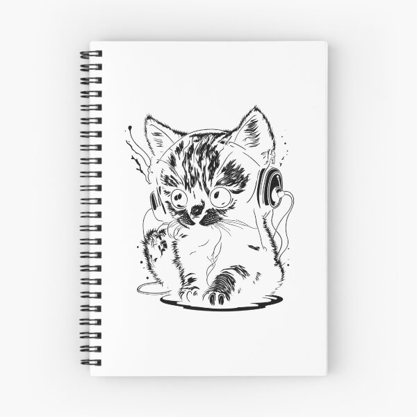 Item preview, Cat with Headphones - My Melody Zone designed and sold by ngness.