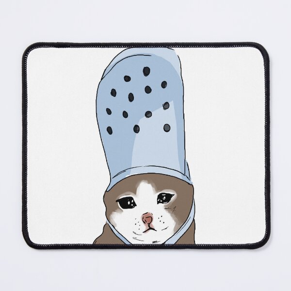 Item preview, Crying Cat in a Croc  designed and sold by CandyDreams222.