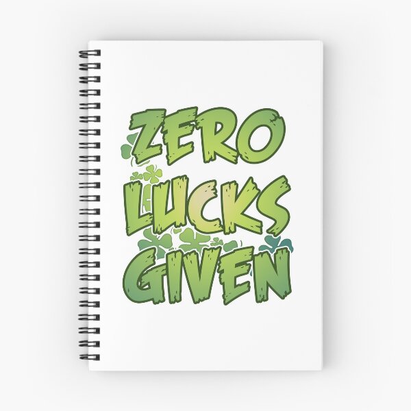 Item preview, Zero Lucks Given St. Patrick's Day  designed and sold by Maindy.