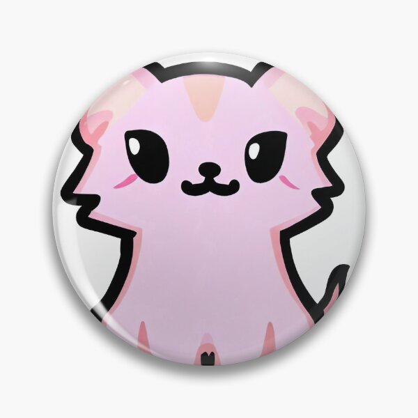 Item preview, Pink cat sticker designed and sold by CRAFTARTTR.