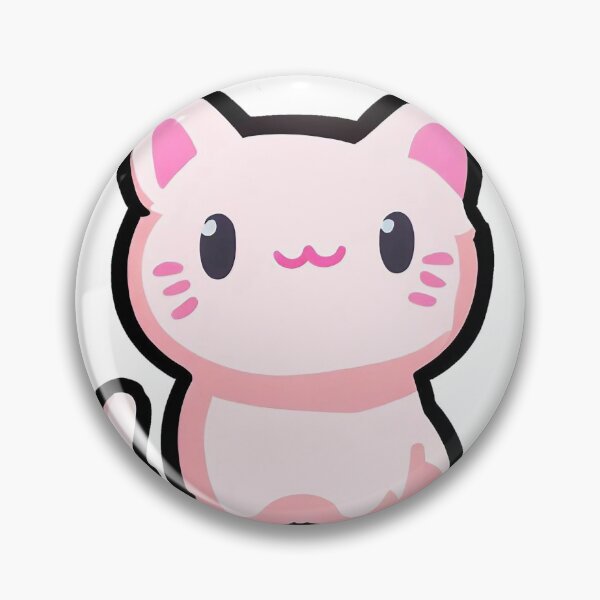 Item preview, Pink cat sticker designed and sold by CRAFTARTTR.
