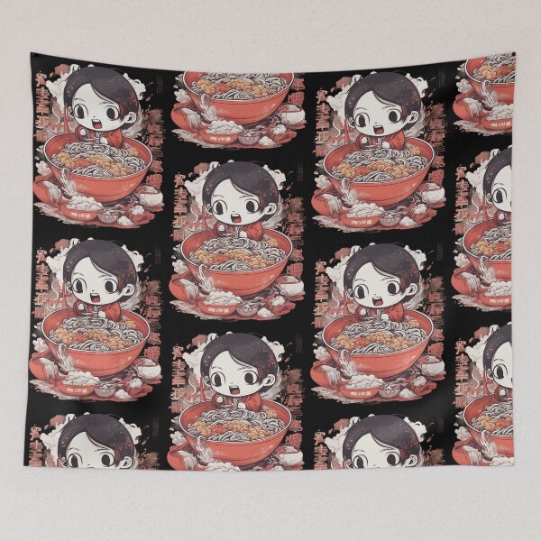 Item preview, Aesthetic Ramen Dream - Japanese Elegance designed and sold by ThePrism.