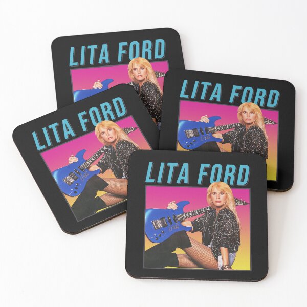 Item preview, Lita Ford Retro 80s Style Gift Fan designed and sold by TurnerSykes85.