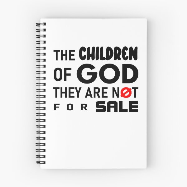 Item preview, THE CHILDREN OF GOD ARE NOT FOR SALE designed and sold by IconAge Store.
