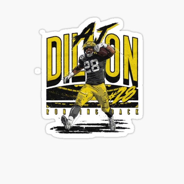 AJ Dillon Home Jersey Sticker for Sale by designsheaven