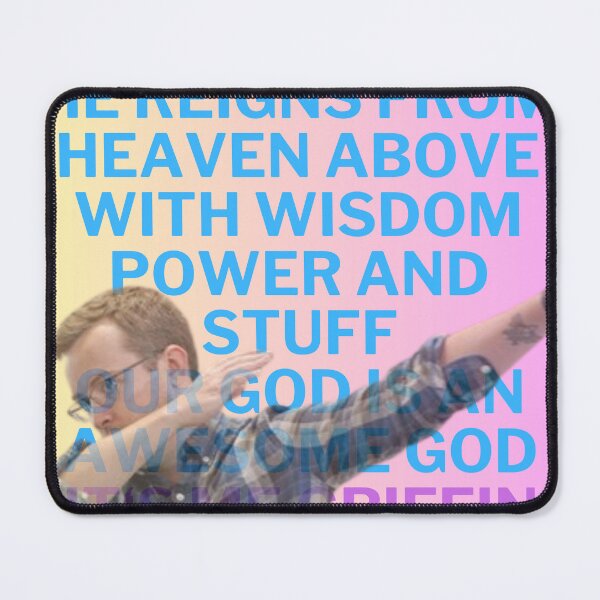 Item preview, Griffin Mcelroy: Our God is An Awesome God designed and sold by alex-the-gooose.