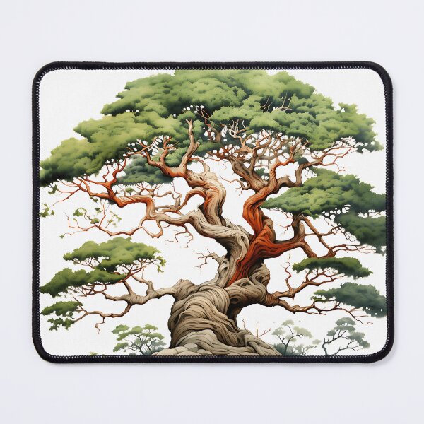 Artikelvorschau, Tranquil Solitude: The Isolated Banzai Tree entworfen und verkauft von Digi-Artsy.