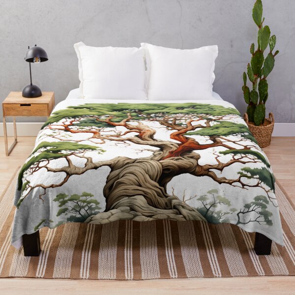 Item preview, Tranquil Solitude: The Isolated Banzai Tree designed and sold by Digi-Artsy.