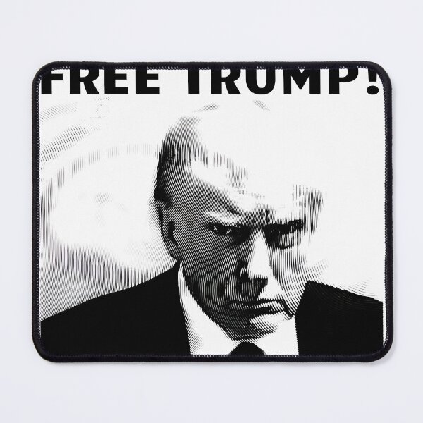 Item preview, 2024 free Trump mugshot Tshirt designed and sold by Giovanni Bolanos.