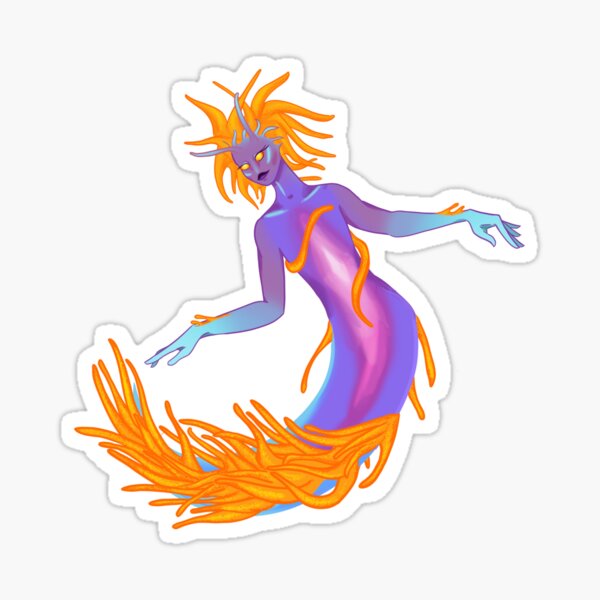 Item preview, Spanish Shawl Nudibranch Mermaid designed and sold by havajz.