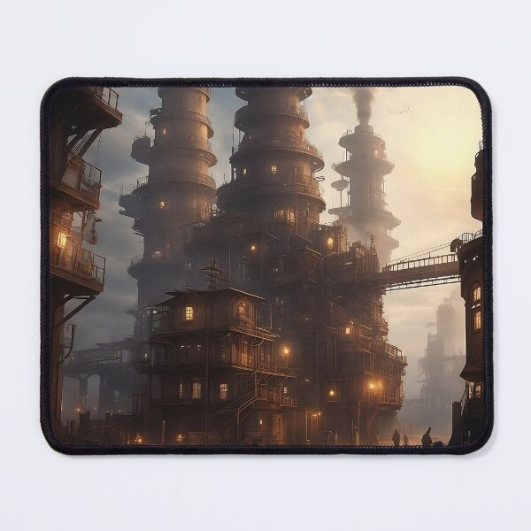 Item preview, Steam Powered Metropolis designed and sold by AICreativeArts.
