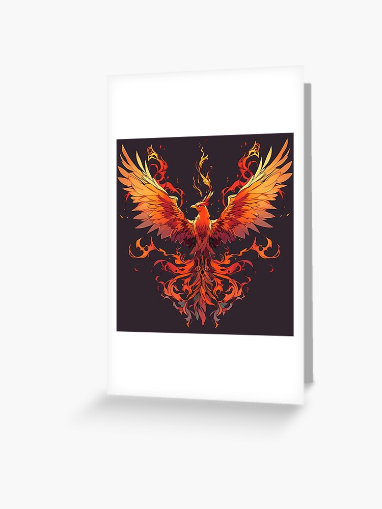 Phoenix Rising | Greeting Card Phoenix Rising | Greeting Card