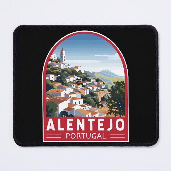 Item preview, Alentejo Portugal Travel Art Emblem designed and sold by KrisSidDesigns.