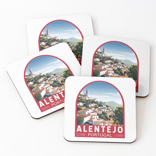 Item preview, Alentejo Portugal Travel Art Emblem designed and sold by KrisSidDesigns.