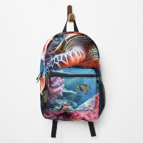 Item preview, turtle on coral reef designed and sold by Rafael-Wong.