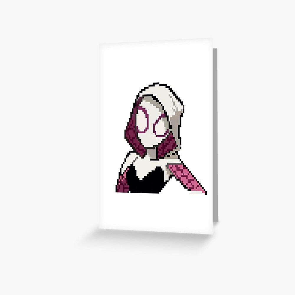 Spider Gwen Pixel Art