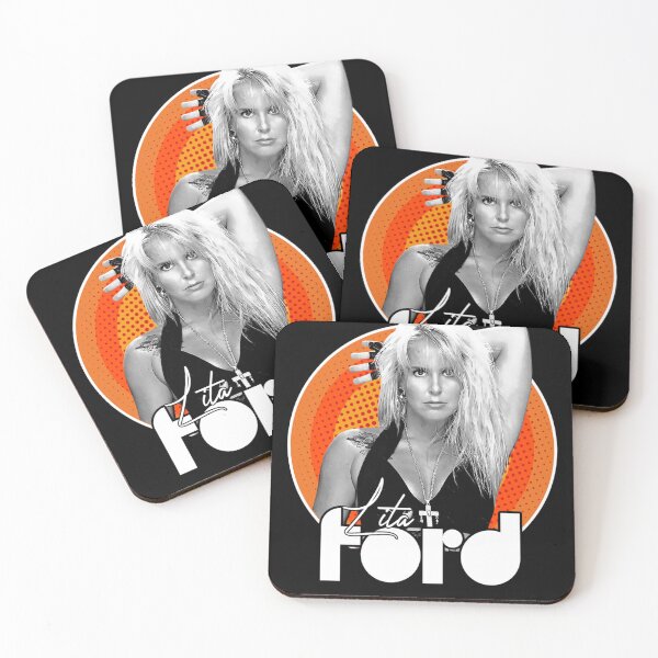 Item preview, Lita Ford Retro Distressed Tribute Design designed and sold by TurnerSykes85.